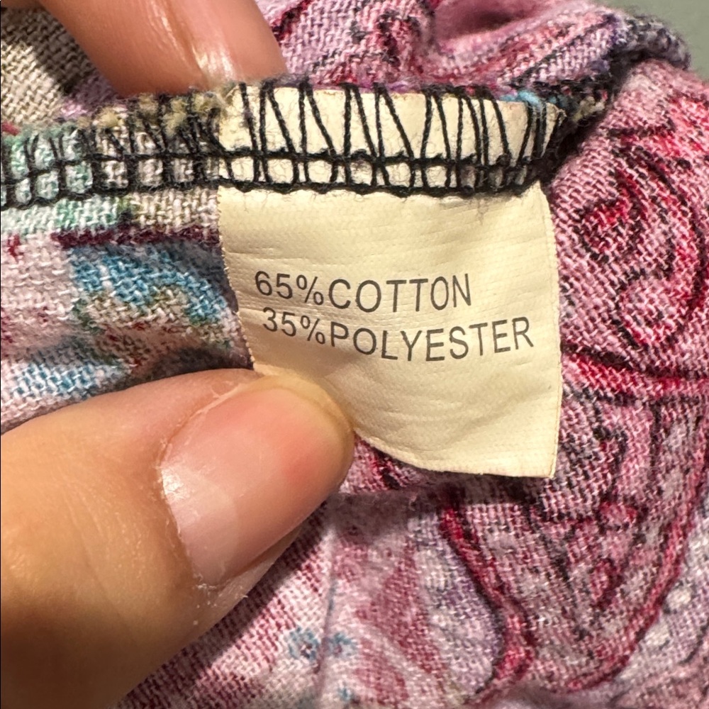 Patchwork Cotton Blend Overalls - image 7